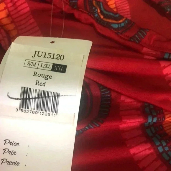 Coline skirt multi colored soft stretchy plus size - Picture 2 of 9